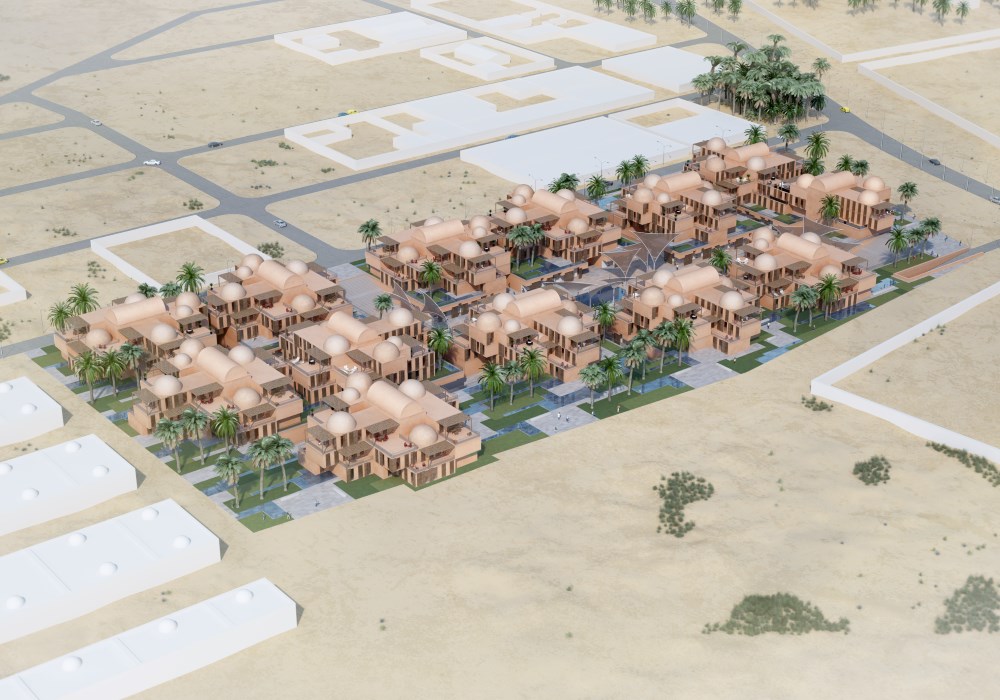El Oued site plan | A1V2